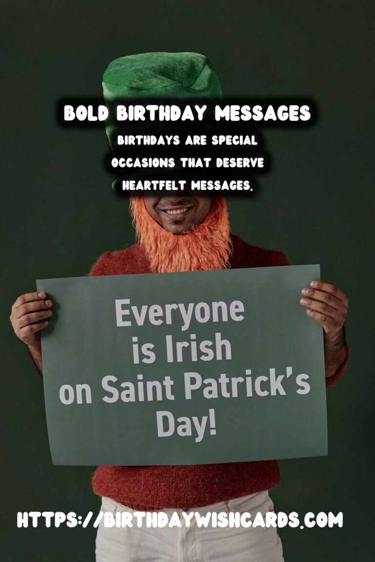 Bold Ways to Prepare Birthday Messages