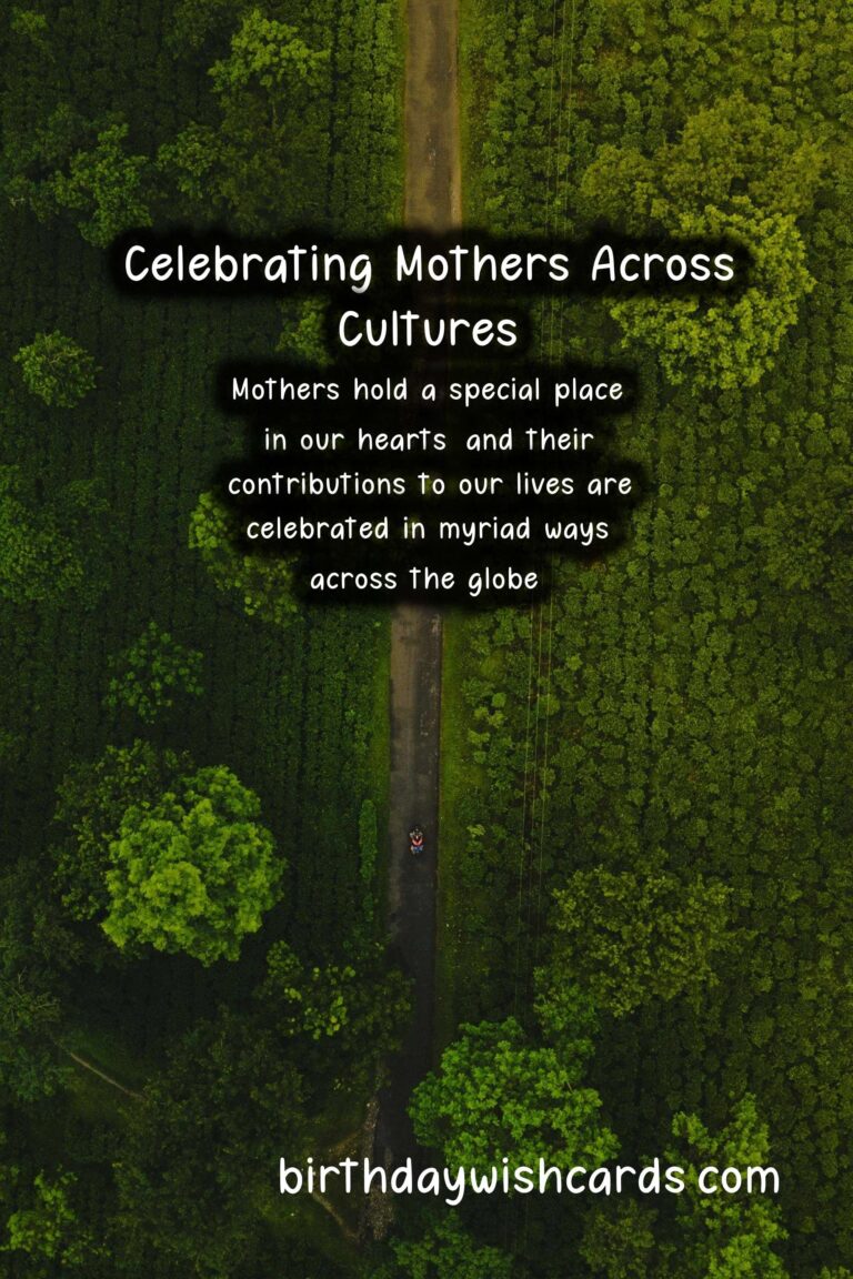 Celebrating Moms: A Global Perspective