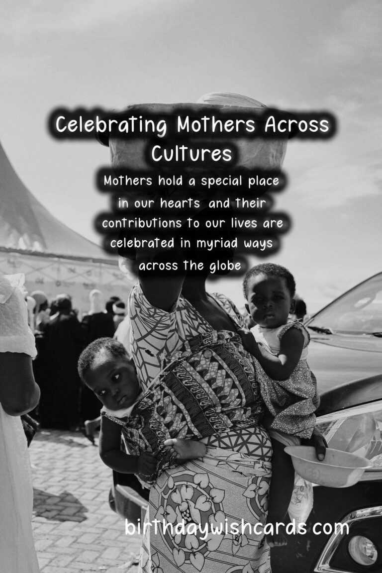 Celebrating Moms: A Global Perspective