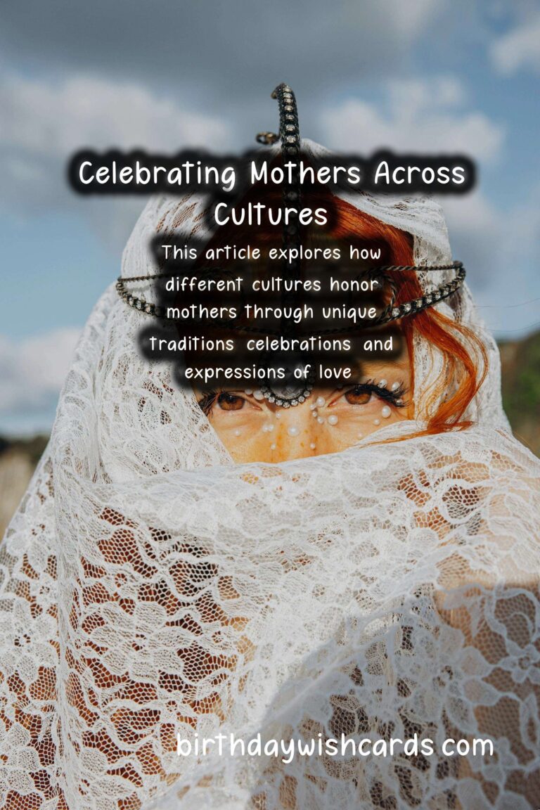 Celebrating Moms: A Global Perspective