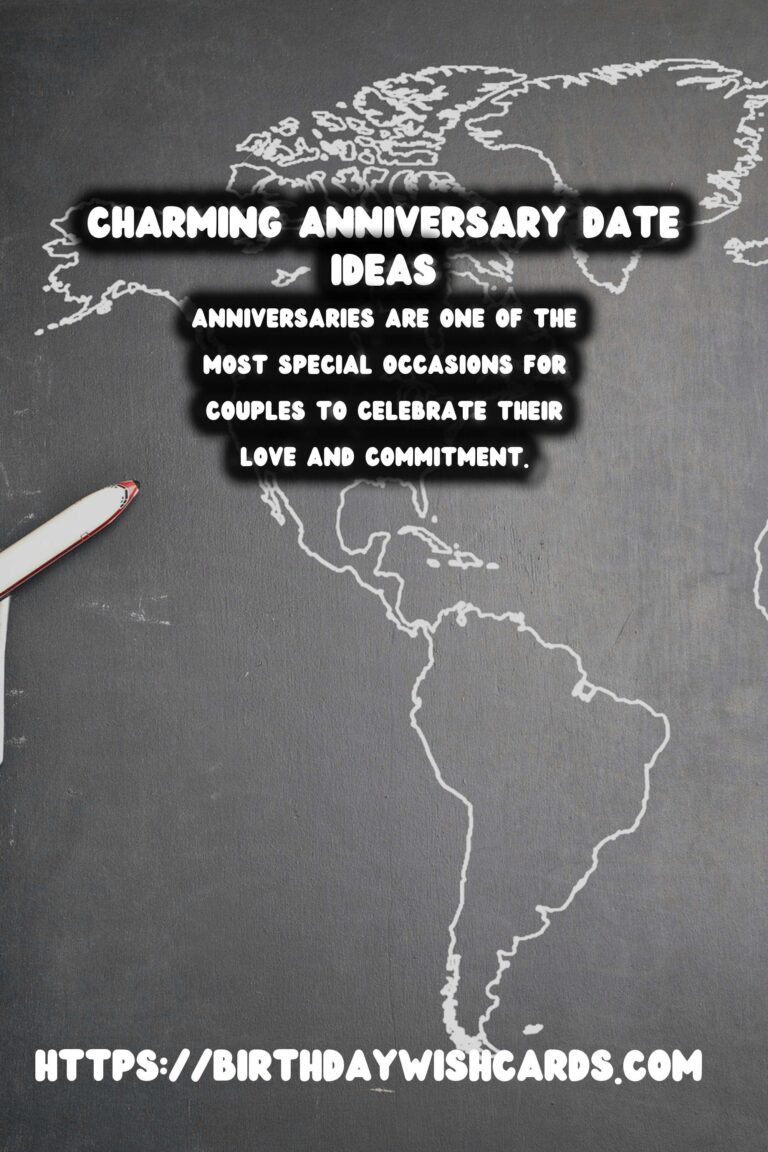 Charming Anniversary Date Ideas For Last-Minute Planning
