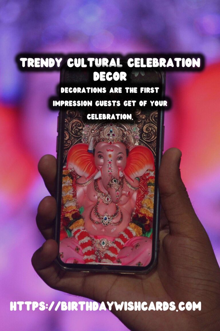 Charming Cultural Celebration Tips That Are Trendy