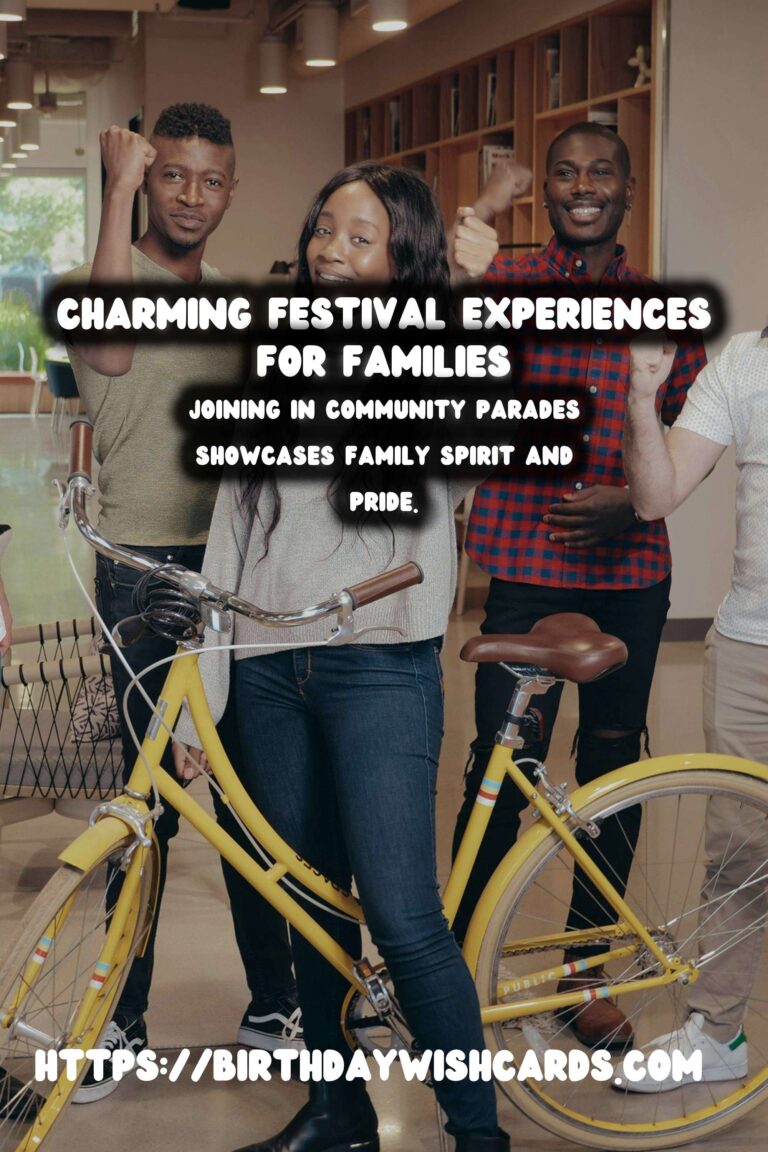 Charming Festival Activities for Families for the Whole Family
