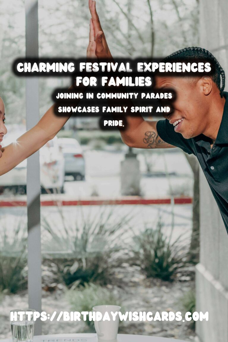 Charming Festival Activities for Families for the Whole Family