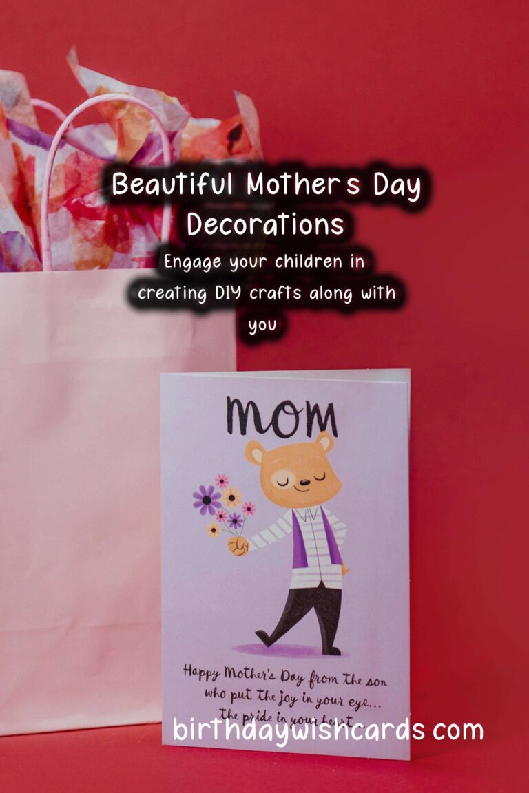 Charming Seasonal Decor Ideas for Mother's Day