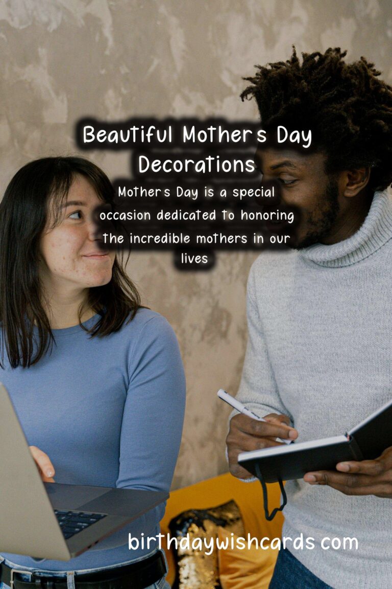 Charming Seasonal Decor Ideas for Mother's Day