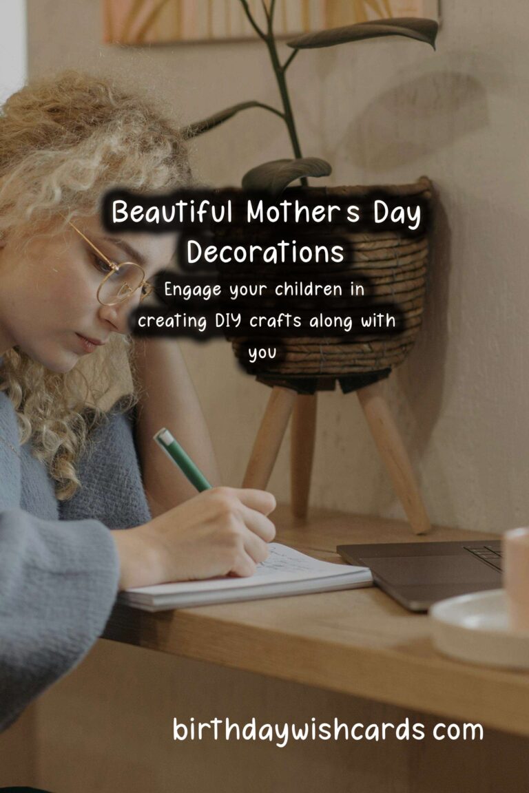 Charming Seasonal Decor Ideas for Mother's Day
