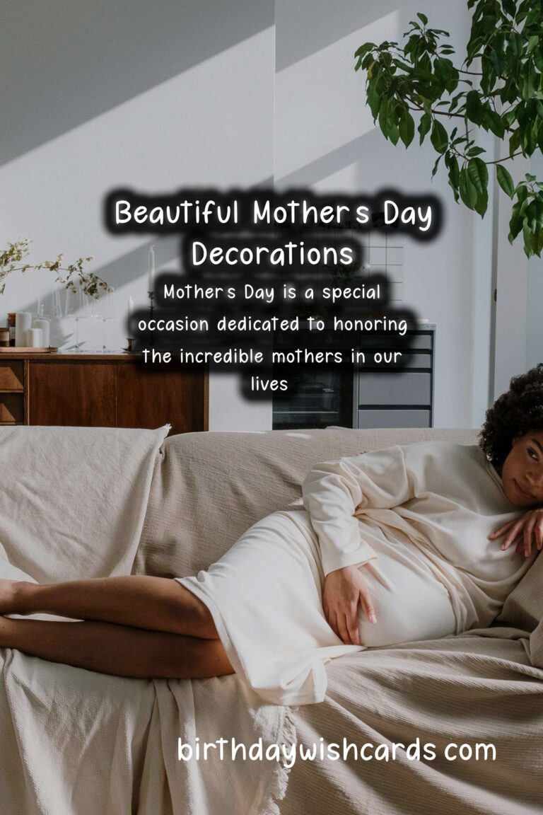 Charming Seasonal Decor Ideas for Mother's Day