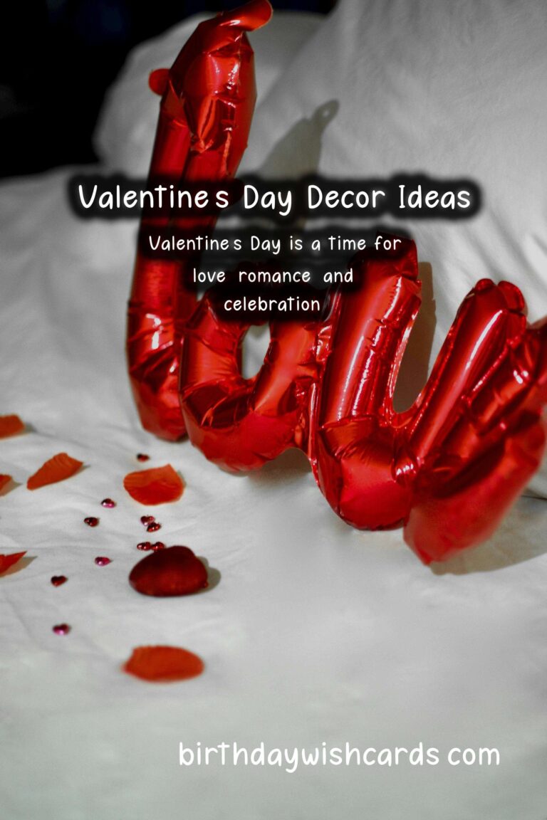 Charming Seasonal Decor Ideas for Valentine’s Day