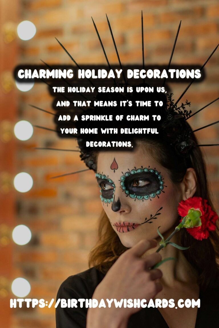 Charming Ways to Create Holiday Decoration Tips