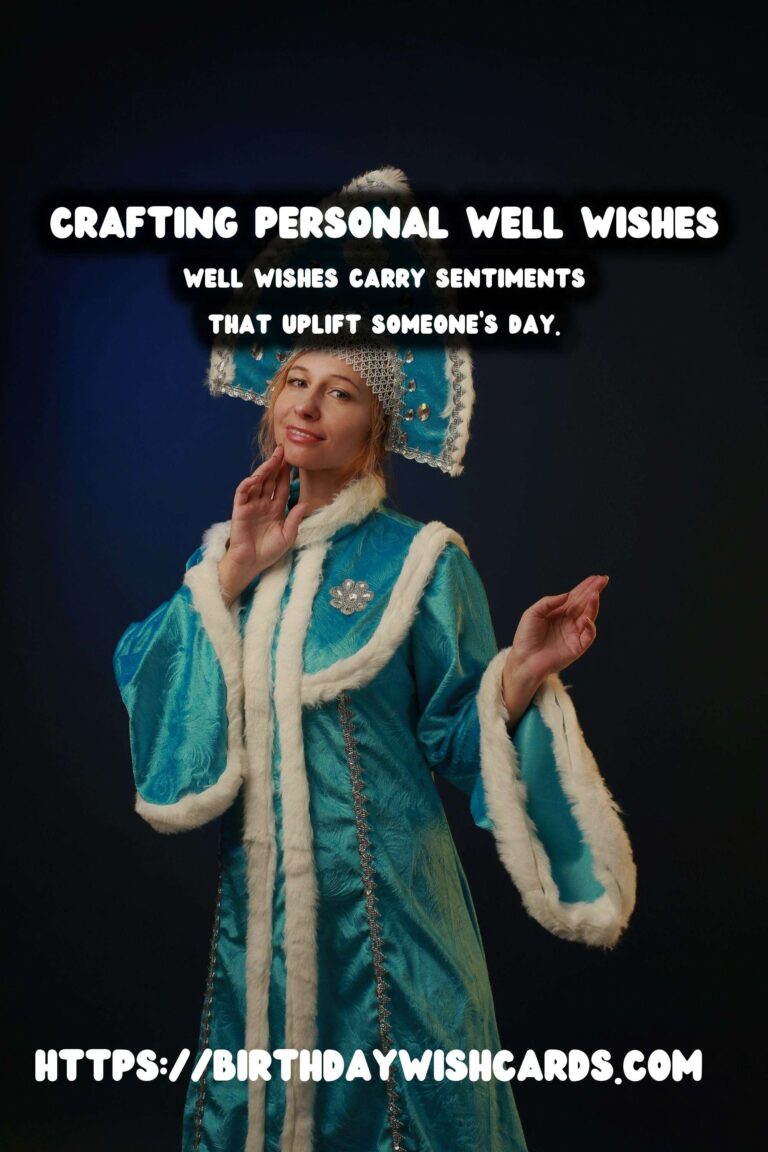 Charming Ways to Write Well Wishes