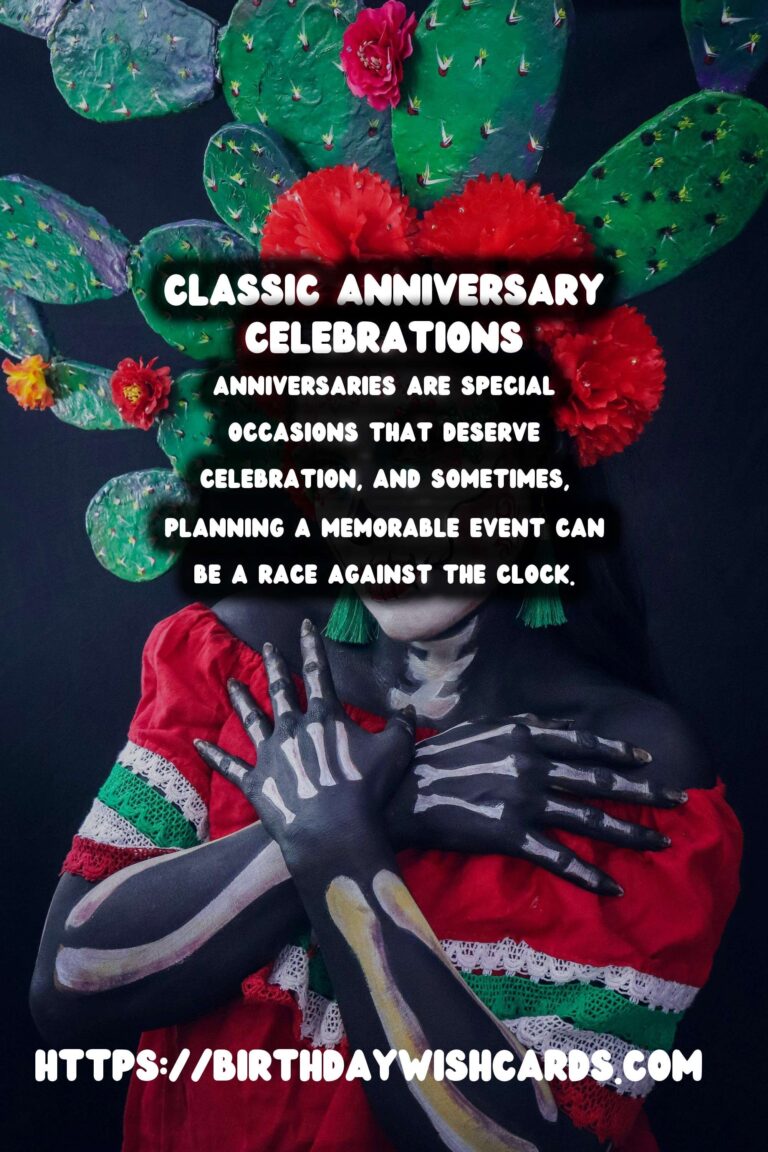 Classic Anniversary Party Themes For Last-Minute Planning