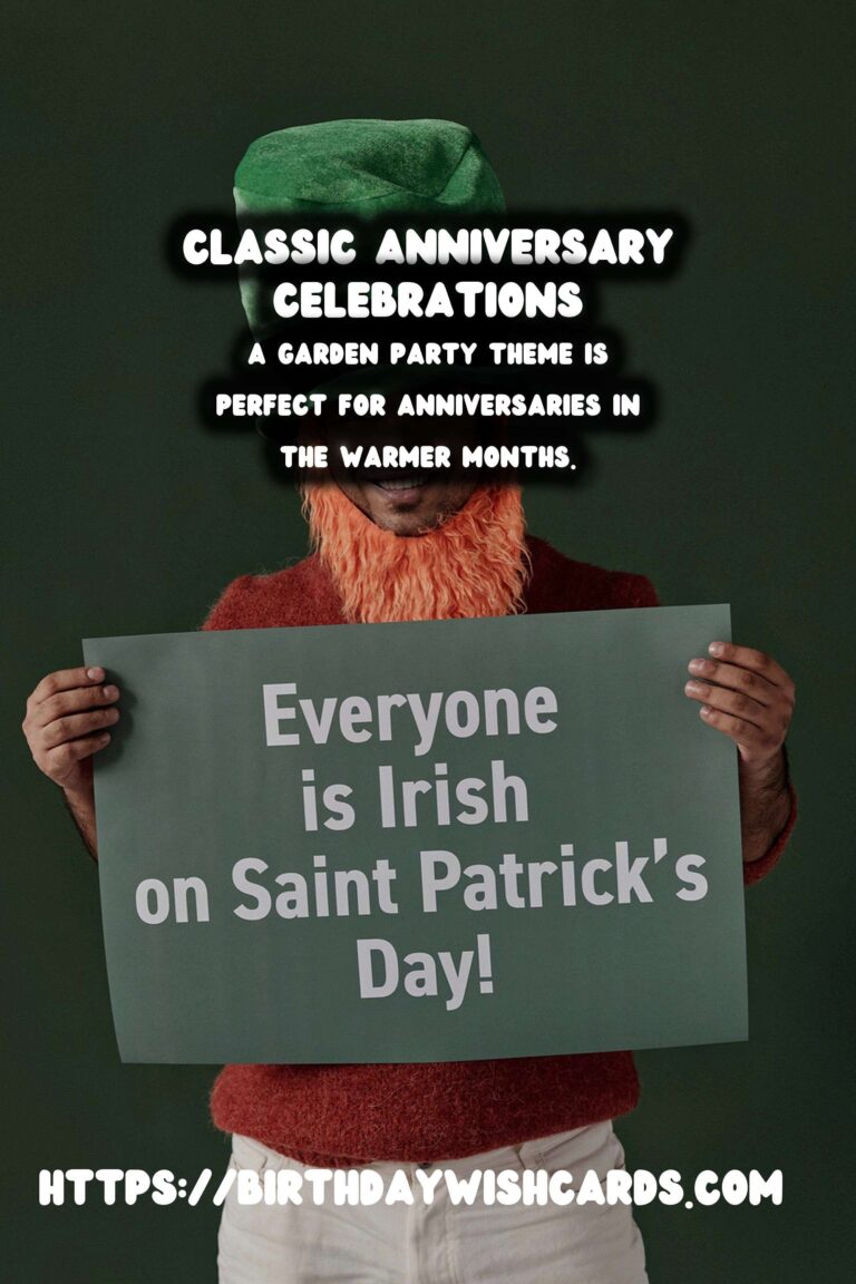 Classic Anniversary Party Themes For Last-Minute Planning