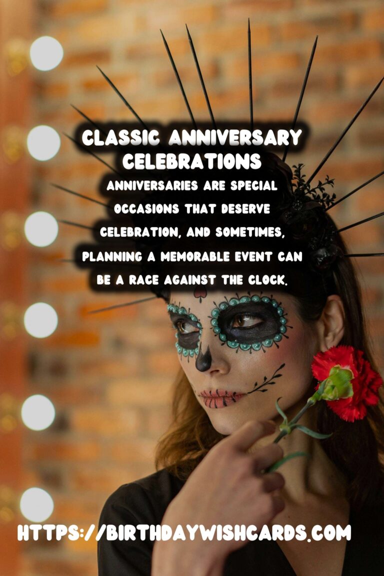 Classic Anniversary Party Themes For Last-Minute Planning