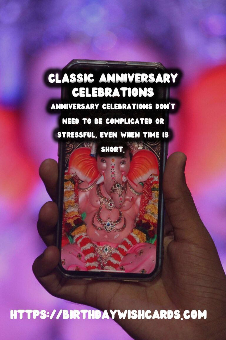 Classic Anniversary Party Themes For Last-Minute Planning