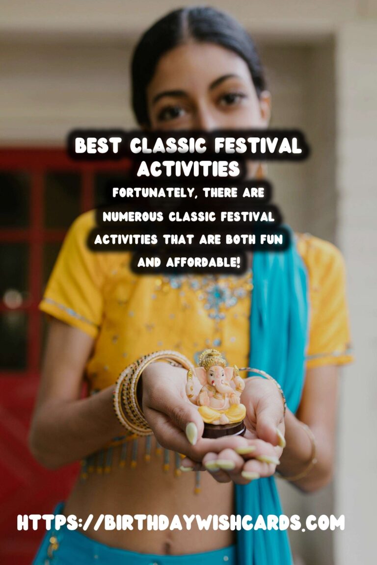 Classic Festival Activities for Families On a Budget