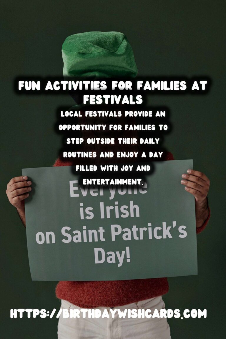 Classic Festival Activities for Families That Everyone Will Love