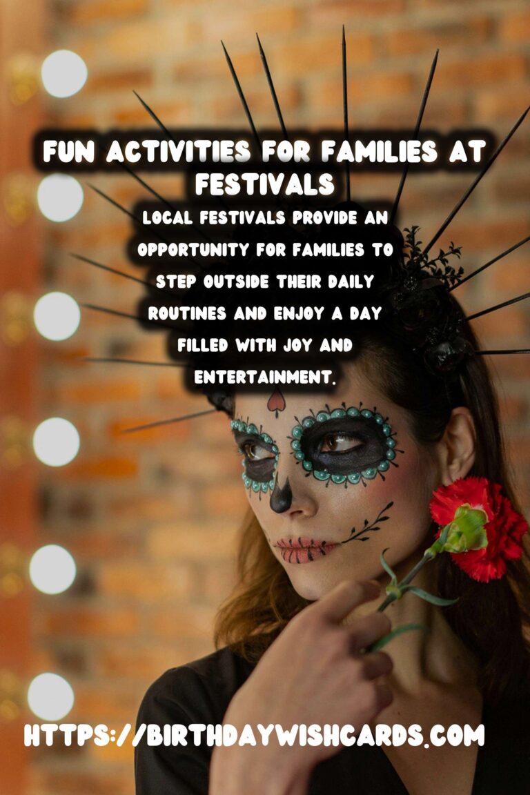 Classic Festival Activities for Families That Everyone Will Love
