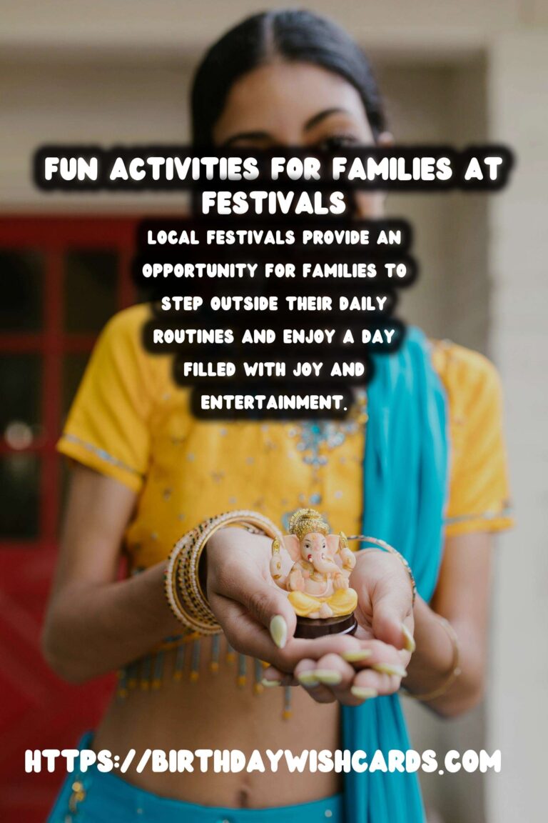 Classic Festival Activities for Families That Everyone Will Love