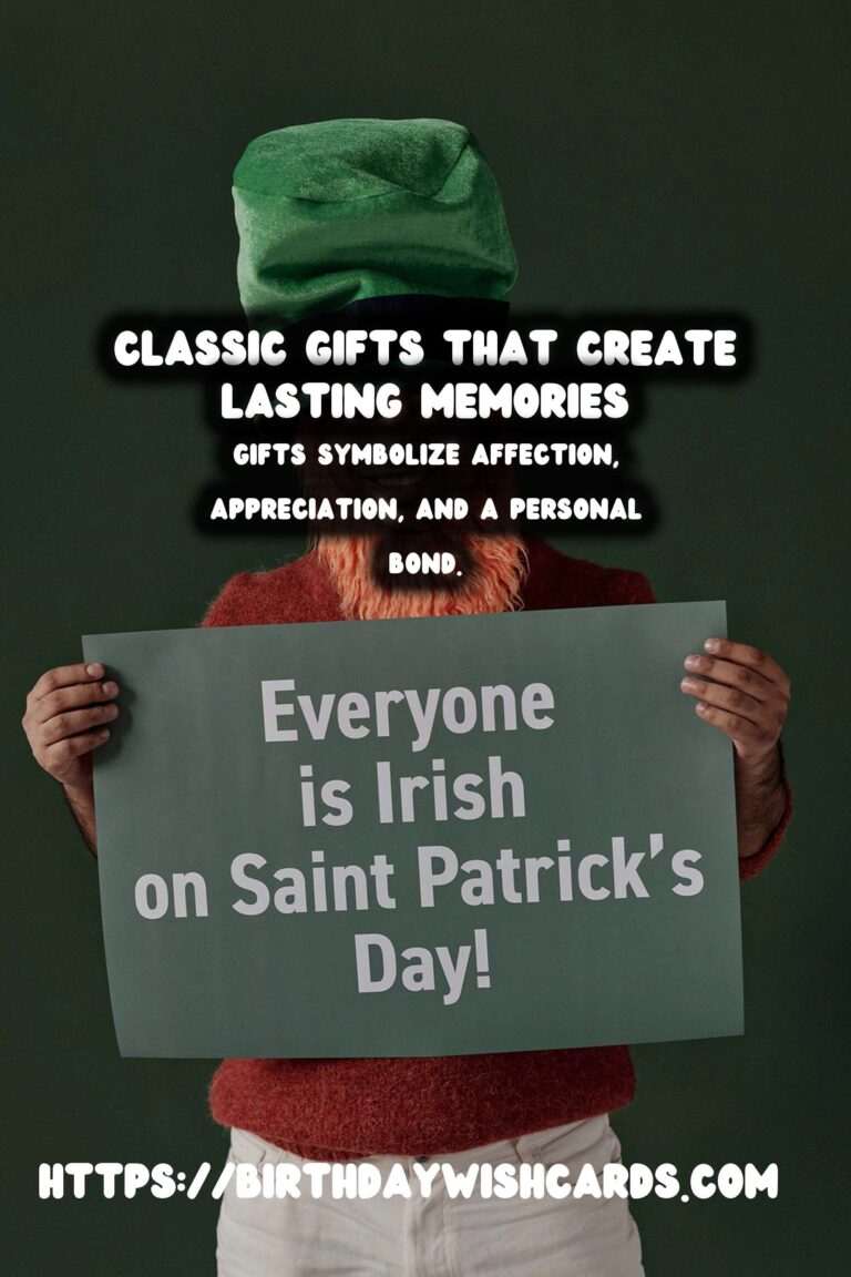 Classic International Celebration Gifts That Make Memories