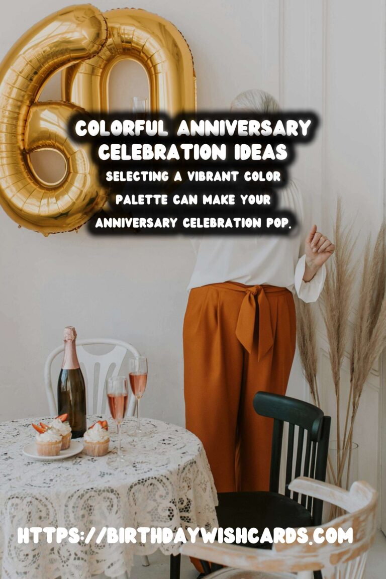 Colorful Anniversary Planning Tips For Beginners