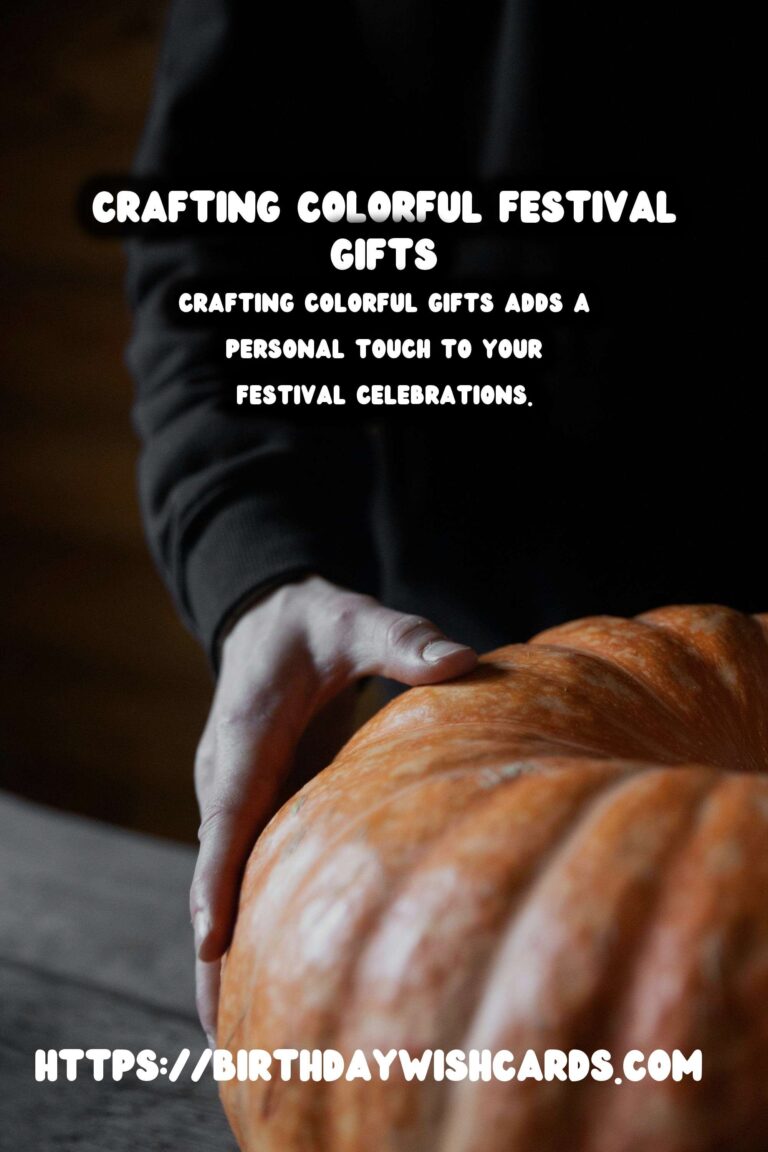 Colorful Ways to Craft Festival Gift Ideas
