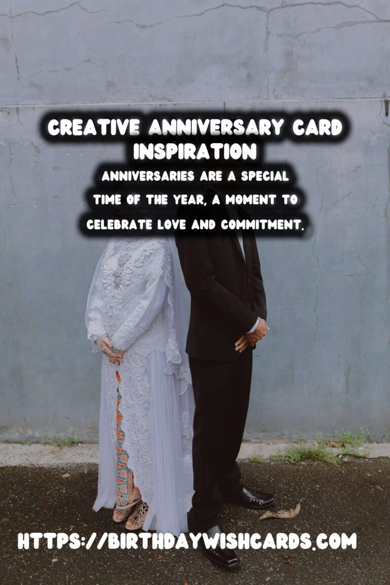 Colorful Ways to Personalize Anniversary Card Messages