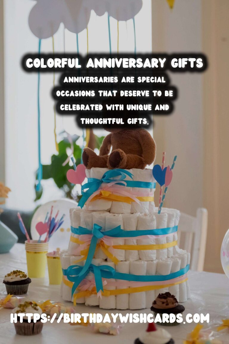 Colorful Ways to Prepare Anniversary Gift Ideas