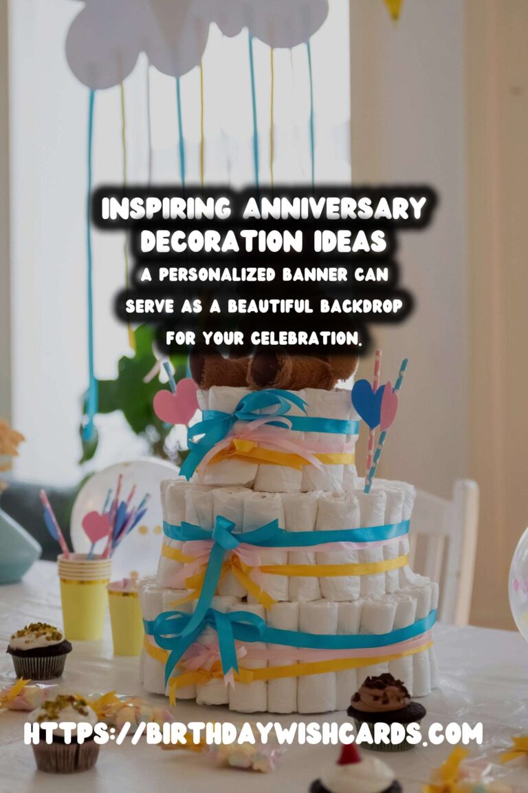 Creative Anniversary Decoration Ideas That Inspire Connection