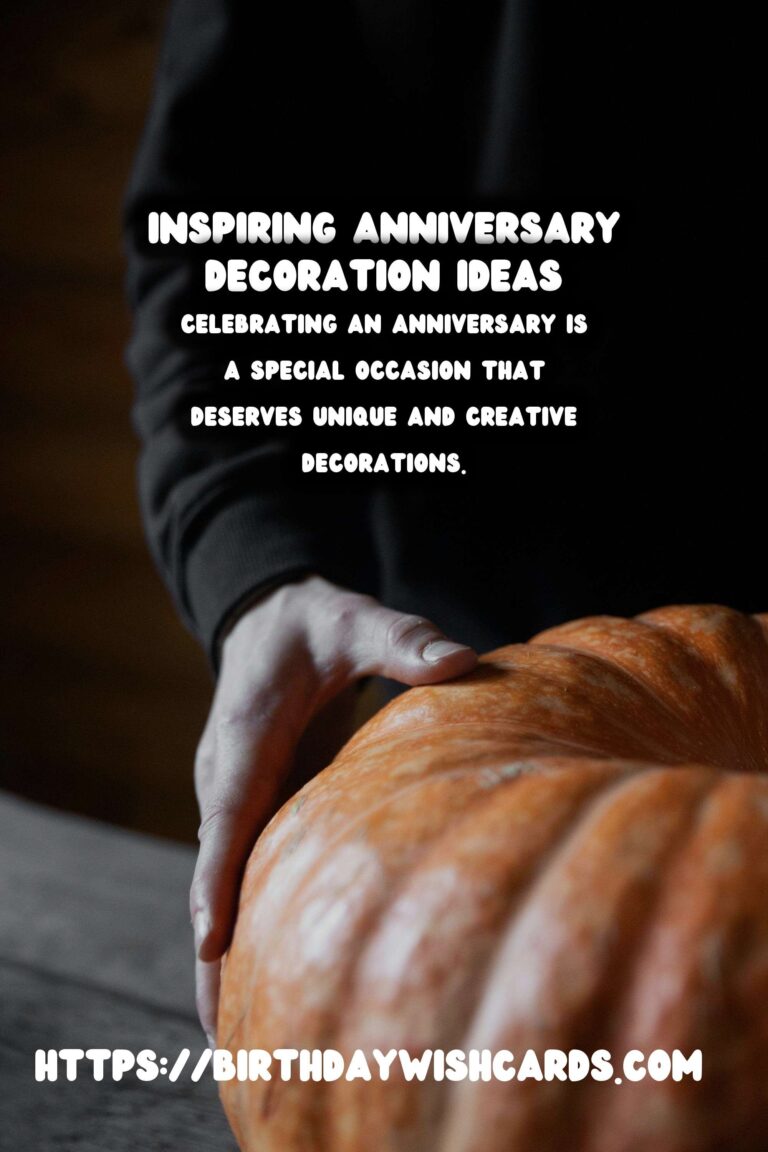Creative Anniversary Decoration Ideas That Inspire Connection