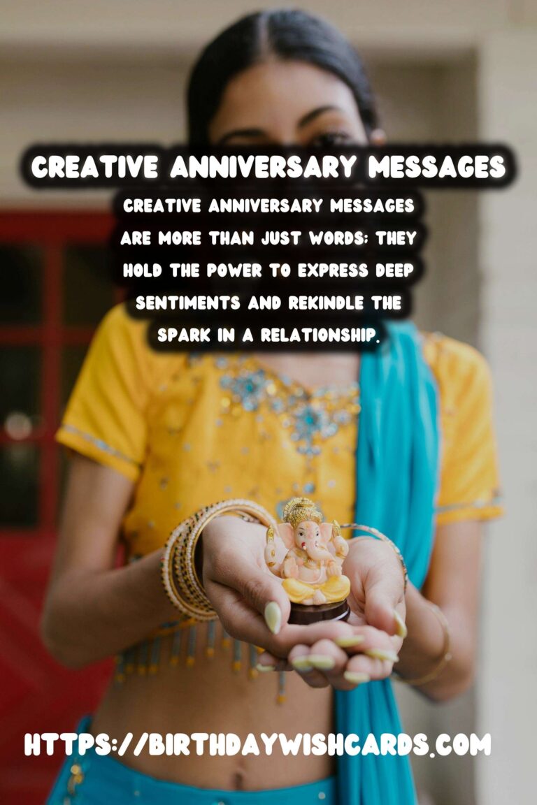 Creative Anniversary Messages That Make Memories