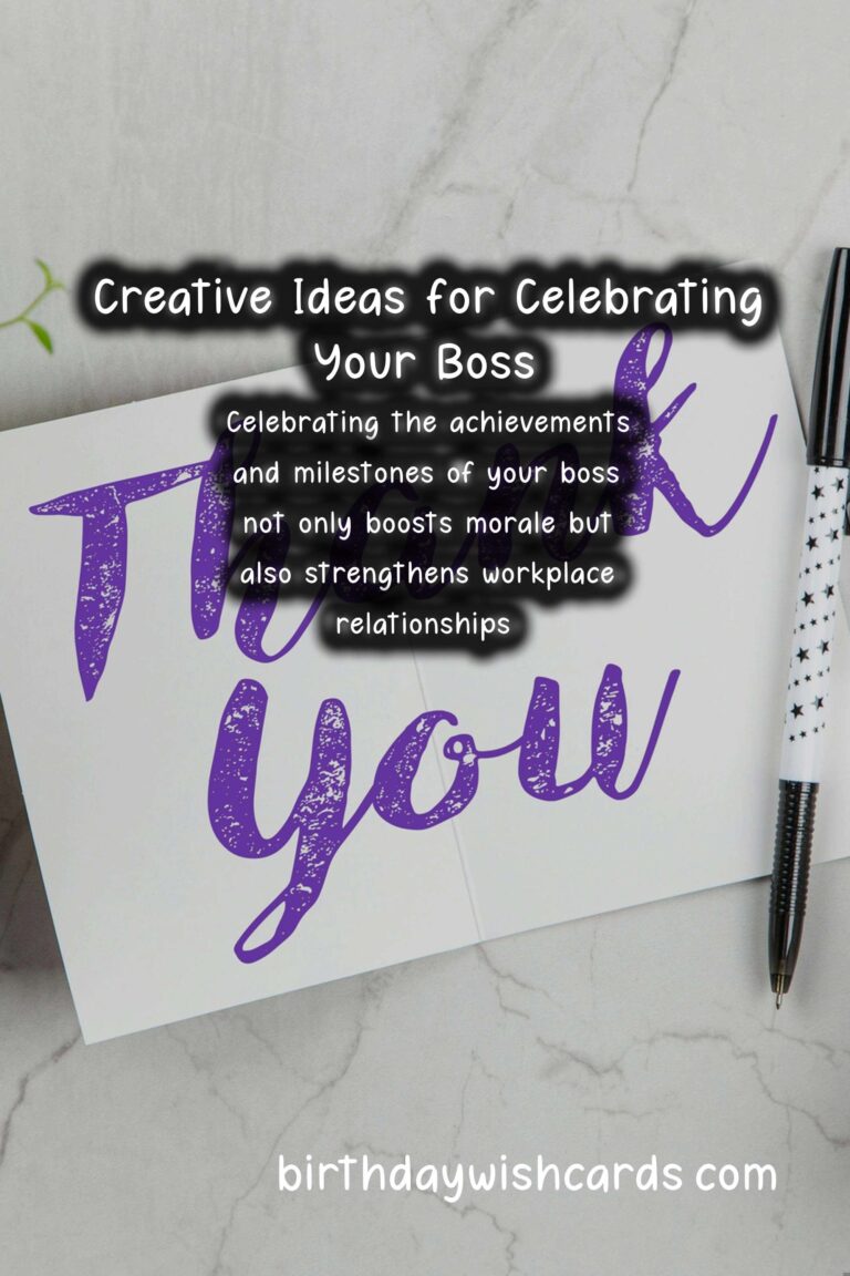 Creative Bosses Celebration Ideas You Need to Try