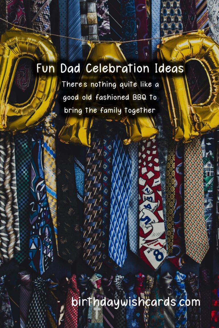 Creative Dad Celebration Ideas You Need to Try