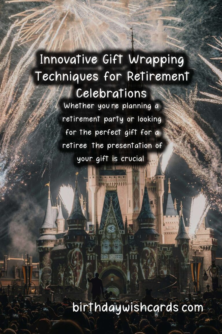 Creative Gift Wrapping Ideas for Retirement Occasions