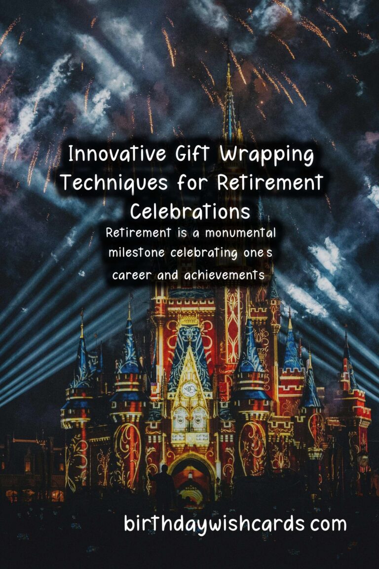 Creative Gift Wrapping Ideas for Retirement Occasions