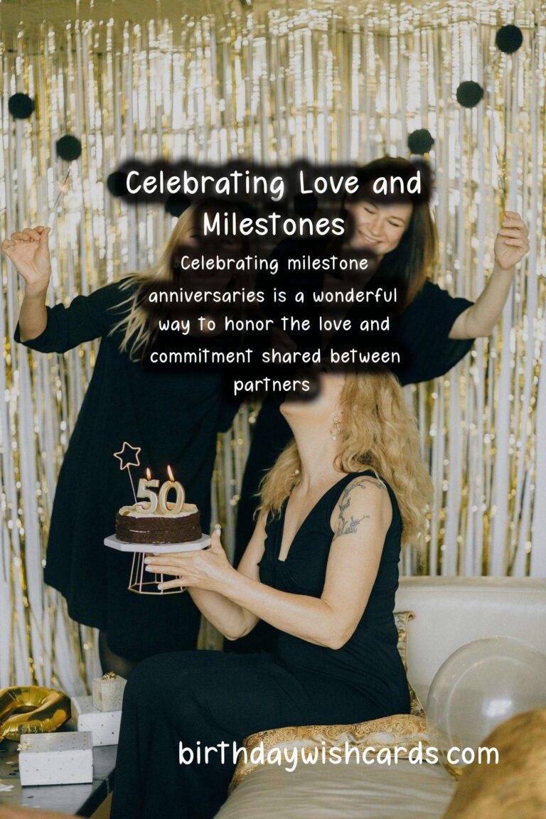Creative Milestone Anniversary Celebration Ideas to Make Your Day Special