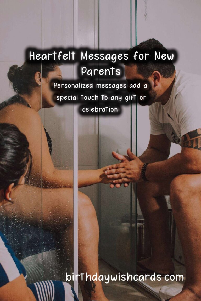 Creative Personalized Message Ideas for Baby Showers