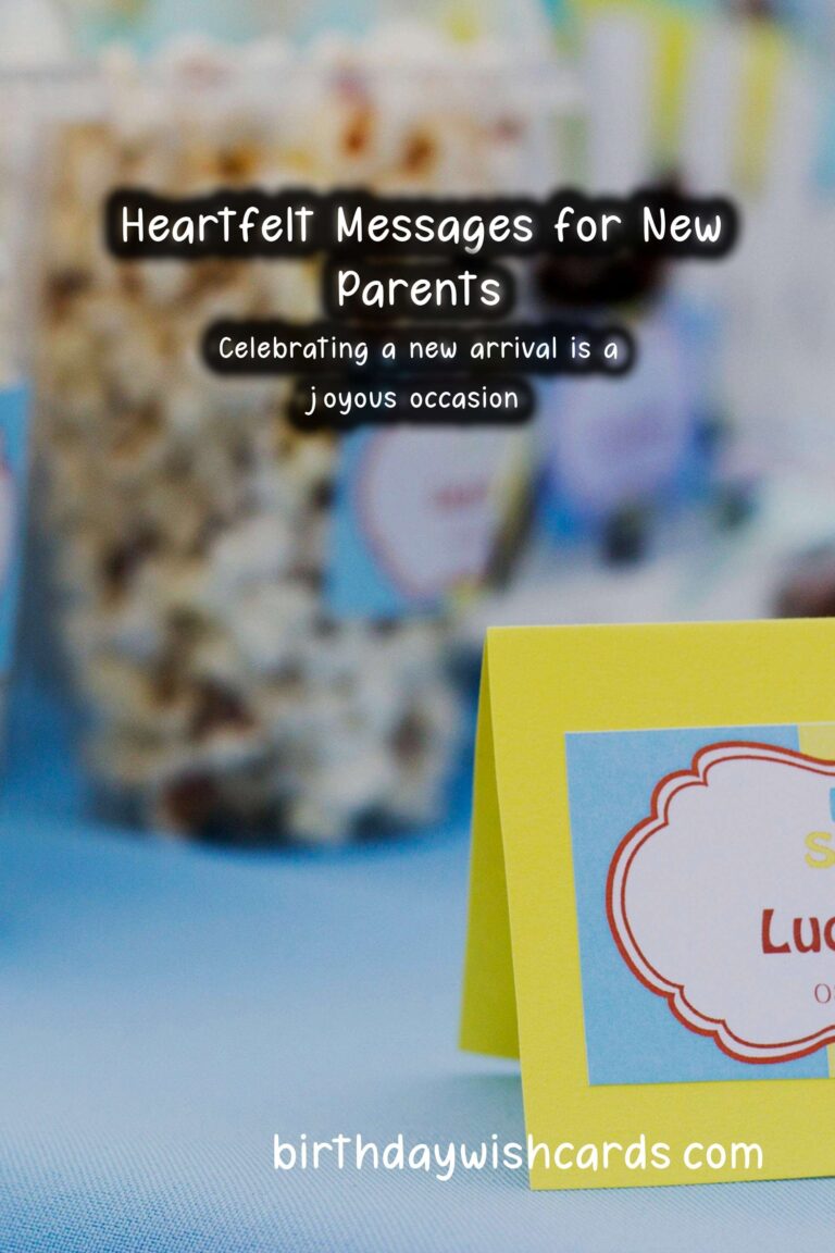Creative Personalized Message Ideas for Baby Showers