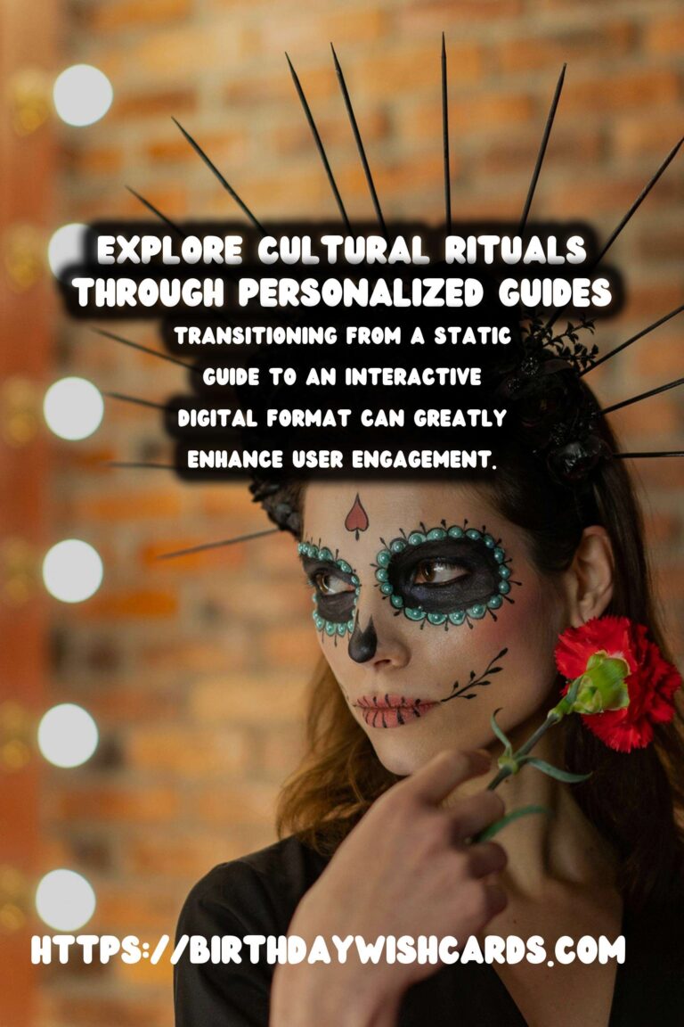 Creative Ways to Customize Your Cultural Ritual Guide