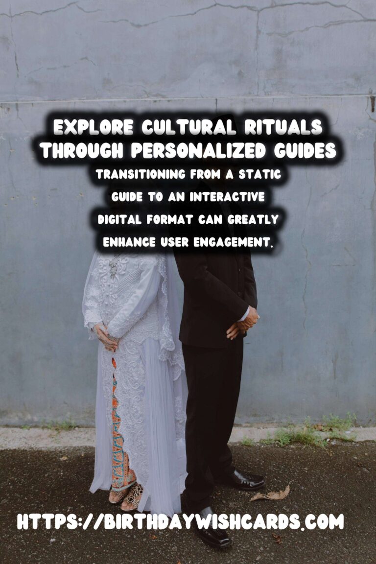 Creative Ways to Customize Your Cultural Ritual Guide