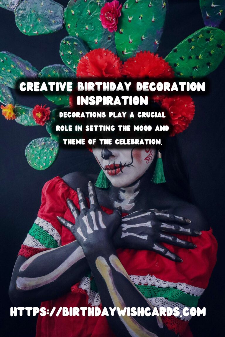 Creative Ways to Design Birthday Decorations