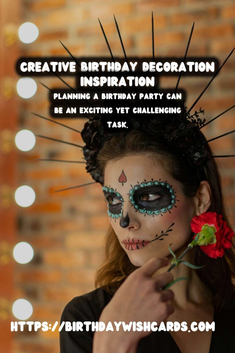 Creative Ways to Design Birthday Decorations