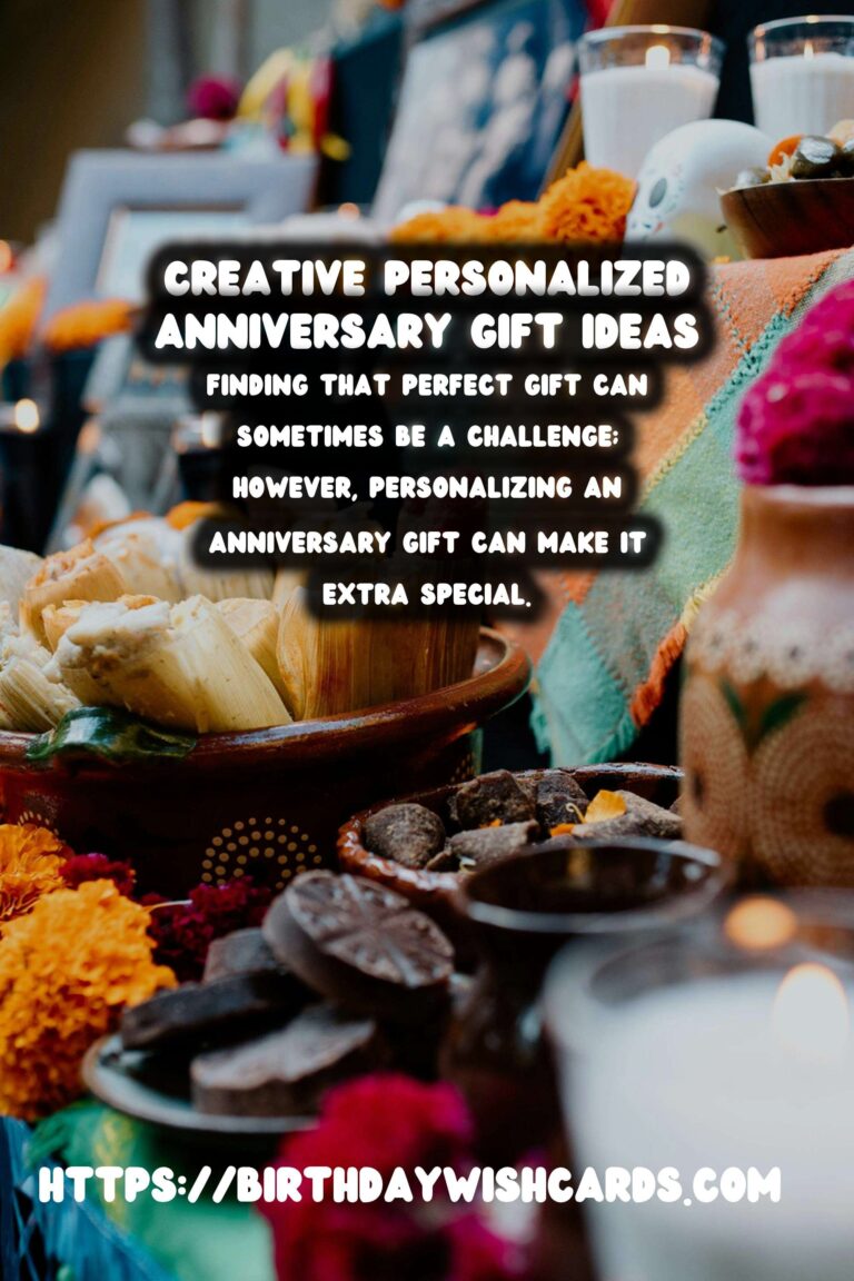 Creative Ways to Personalize Anniversary Gift Ideas