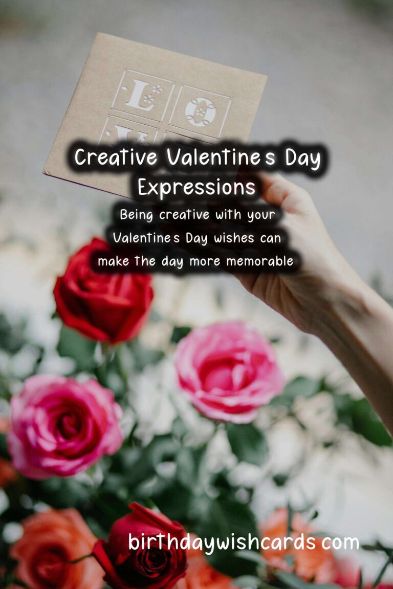 Creative Ways to Say Happy Valentine's Day