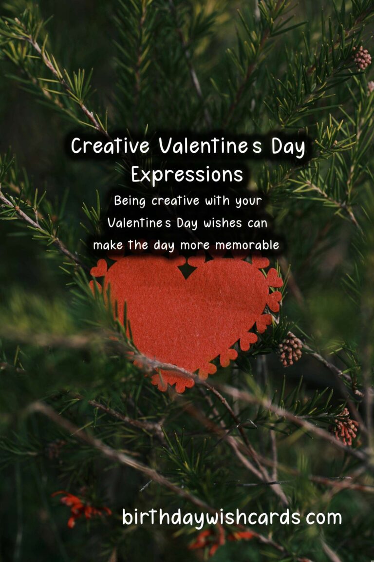 Creative Ways to Say Happy Valentine's Day