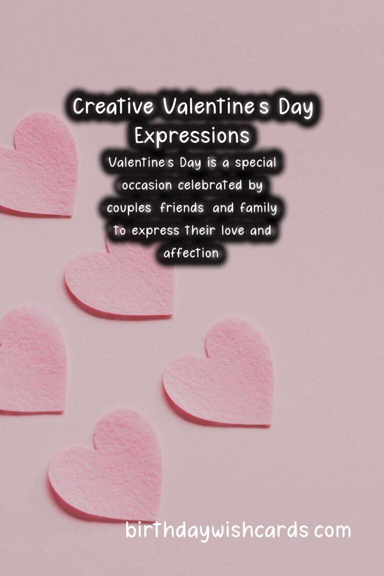 Creative Ways to Say Happy Valentine's Day