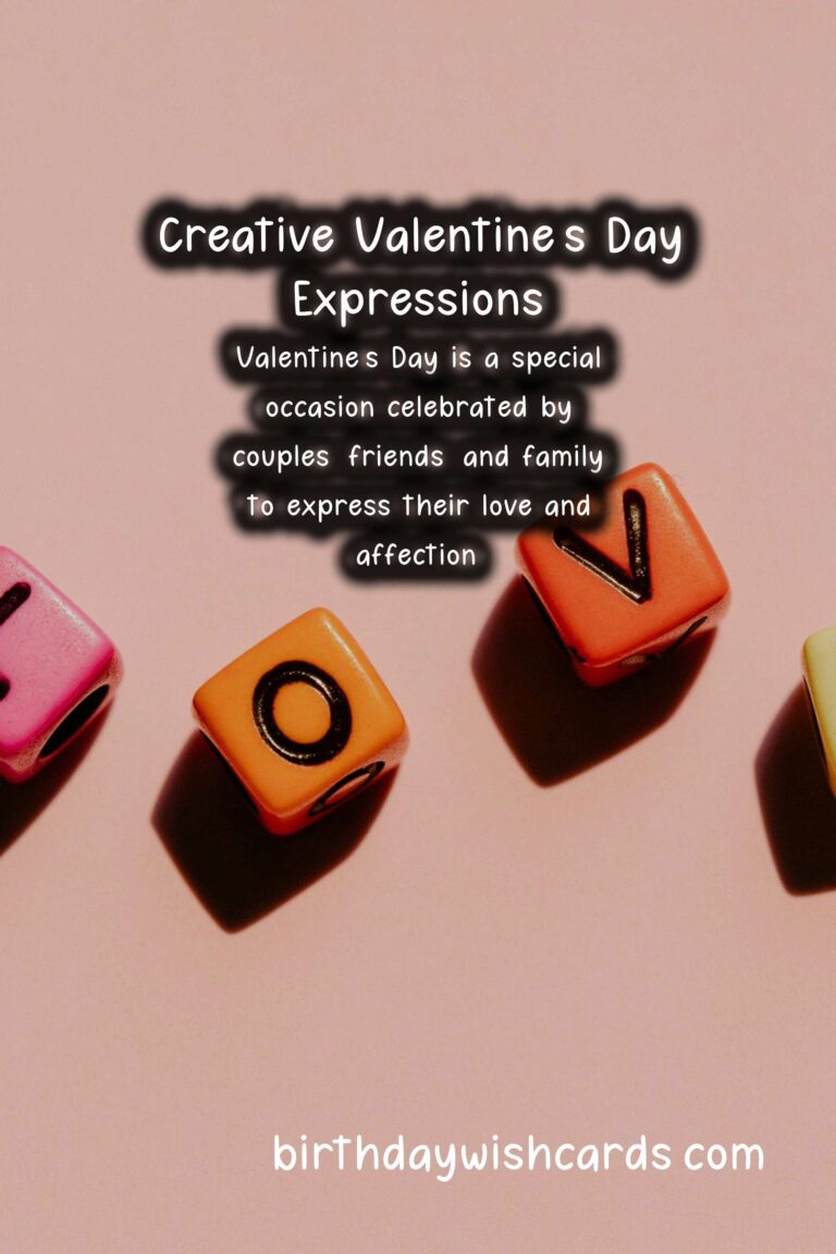 Creative Ways to Say Happy Valentine's Day