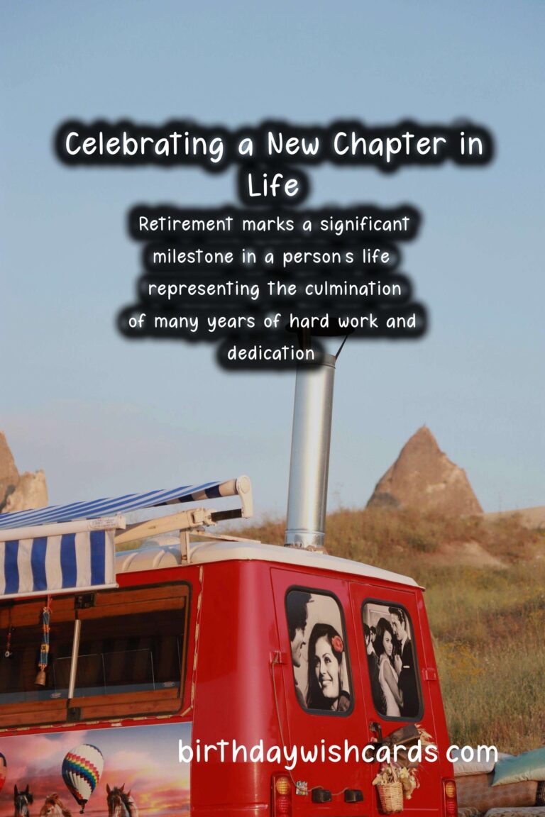 Creative and Heartfelt Personalized Message Ideas for Retirement