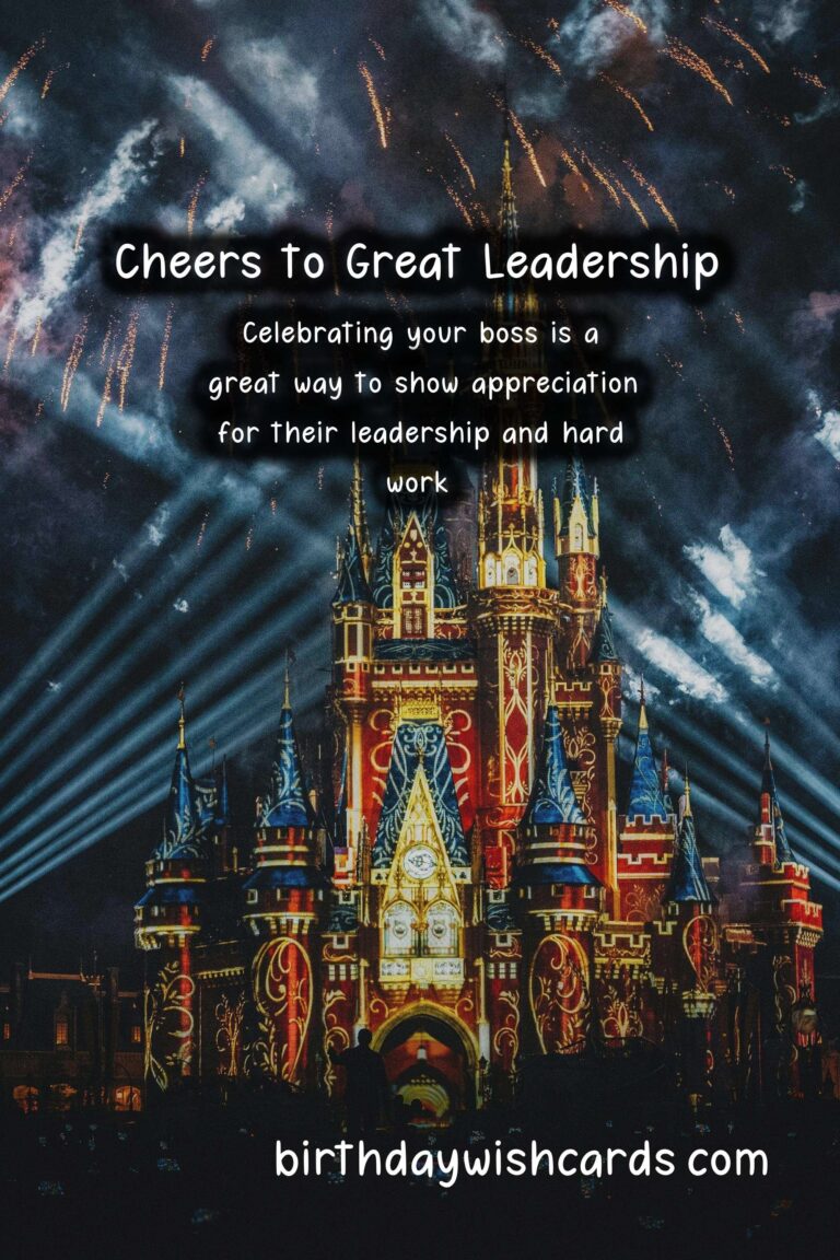 Delicious Drinks to Celebrate Bosses