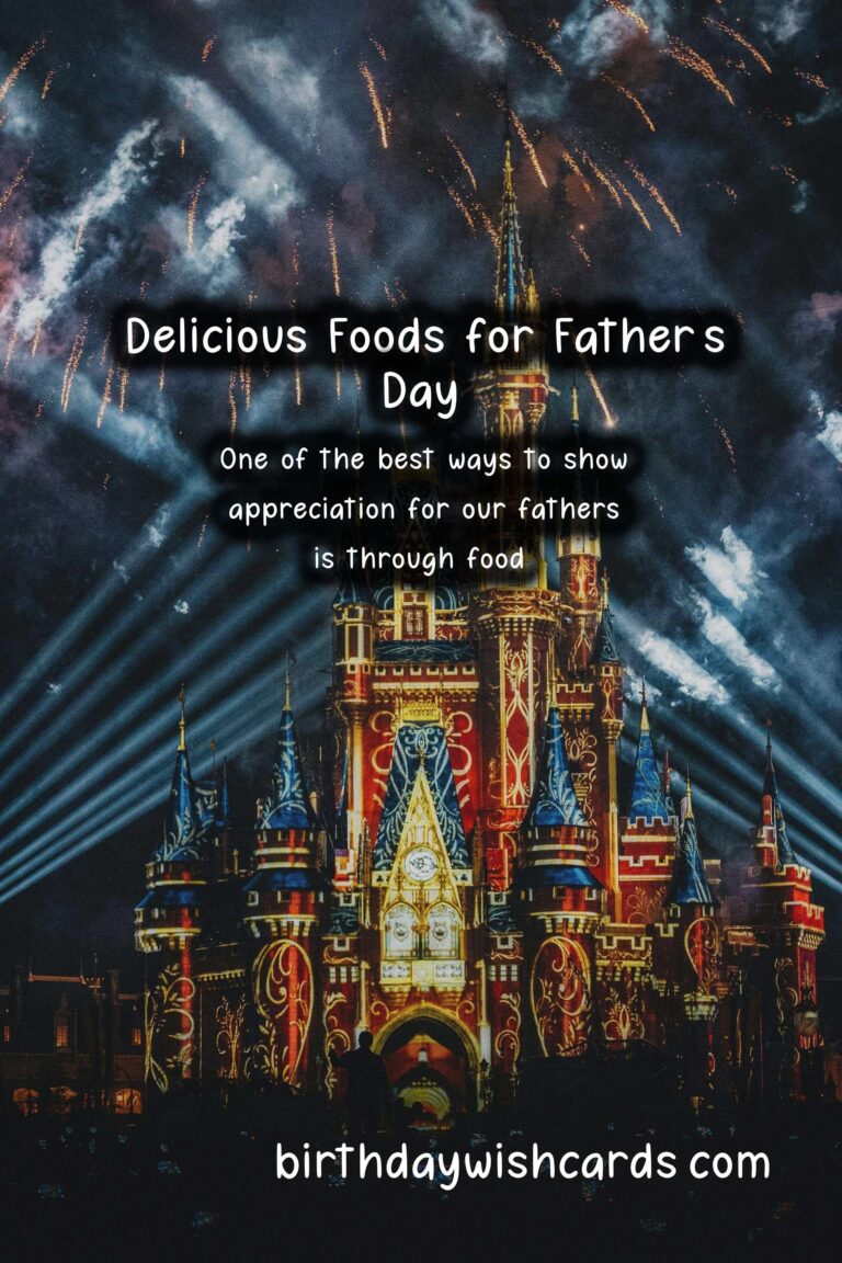 Delicious Foods Associated with Father's Day